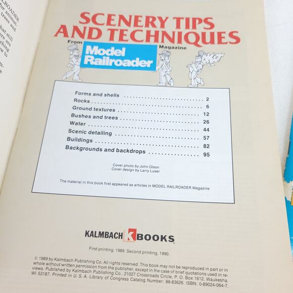 Model Railroad Scenery and Wiring Books - Picture 10 of 16